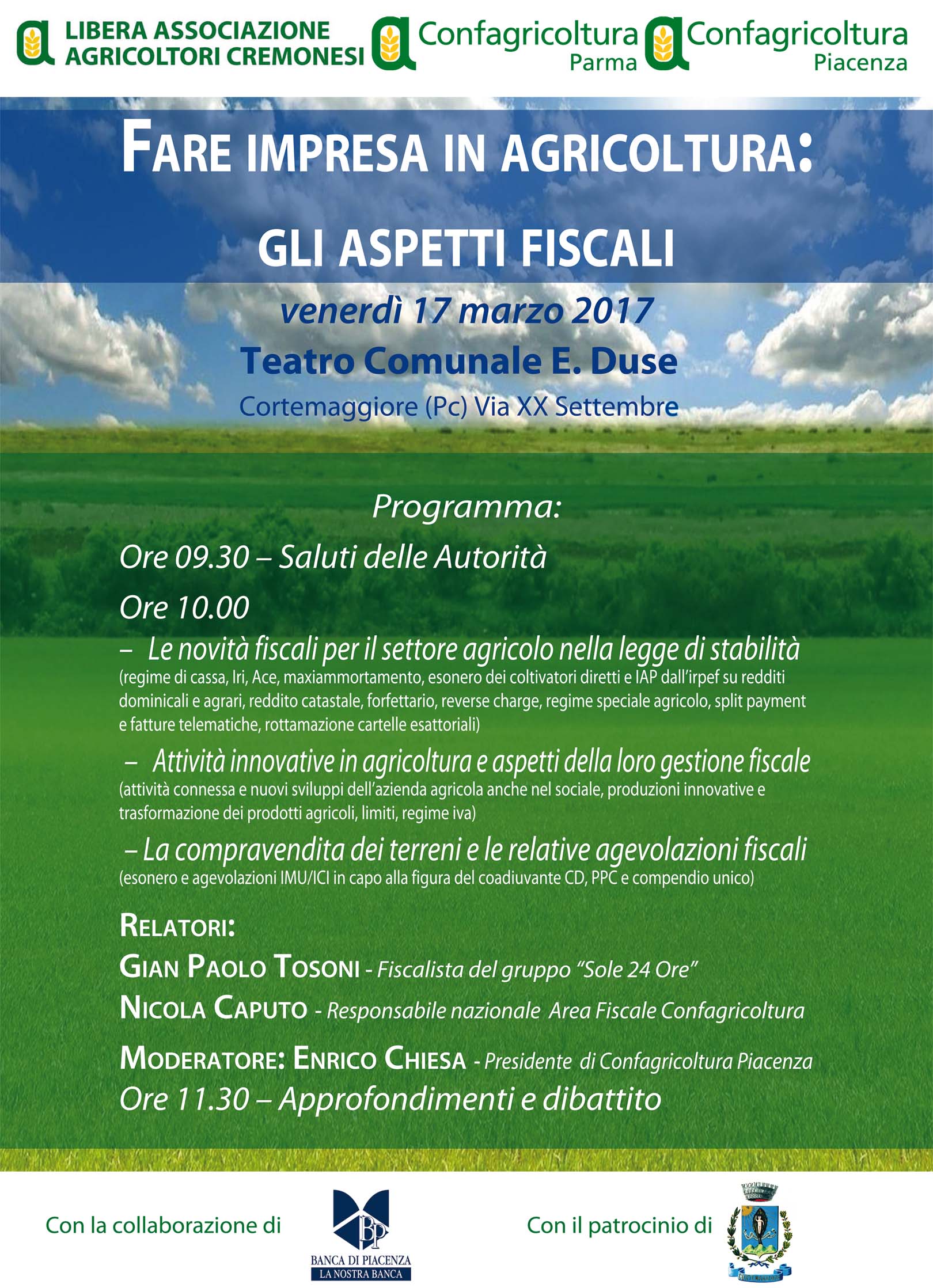 Convegno fiscalità 2017